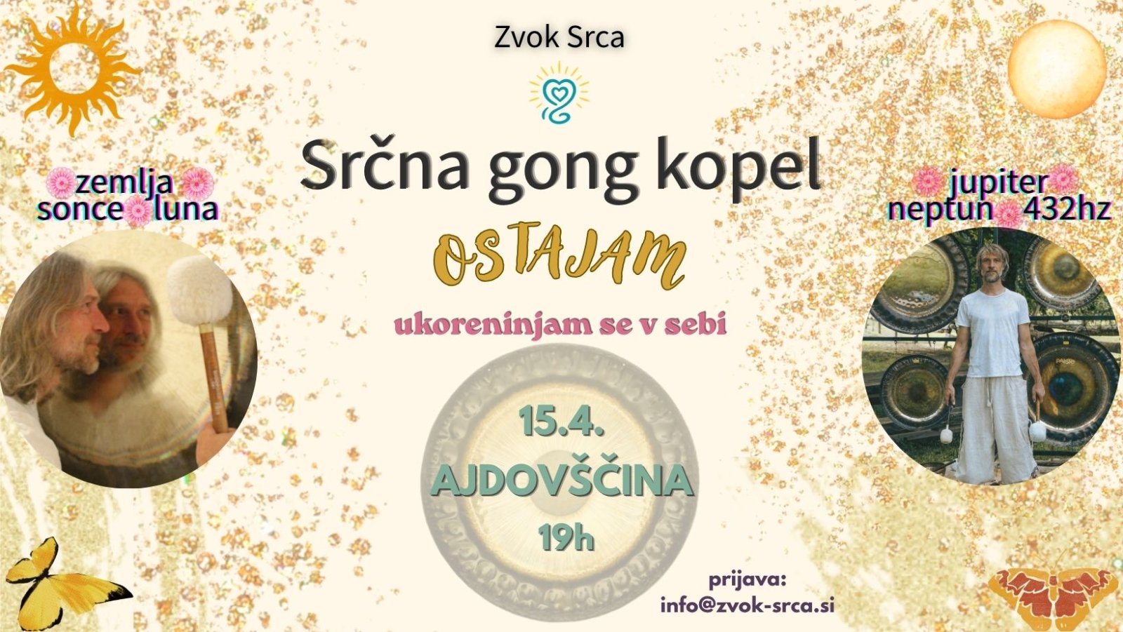 Srčna Gong Kopel - OSTAJAM I Ajdovščina 15.4.