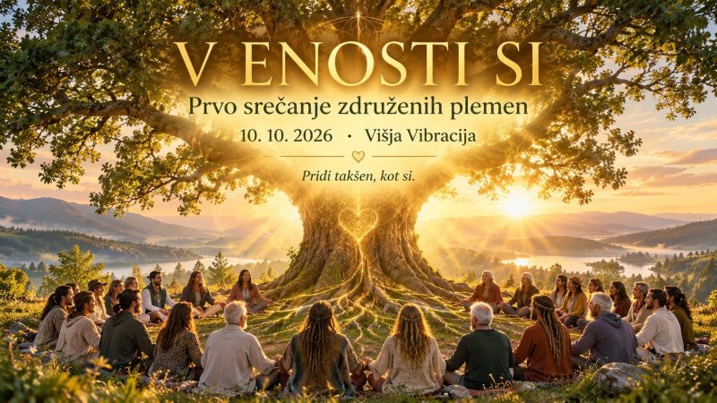 V enosti si - prvo srečanje